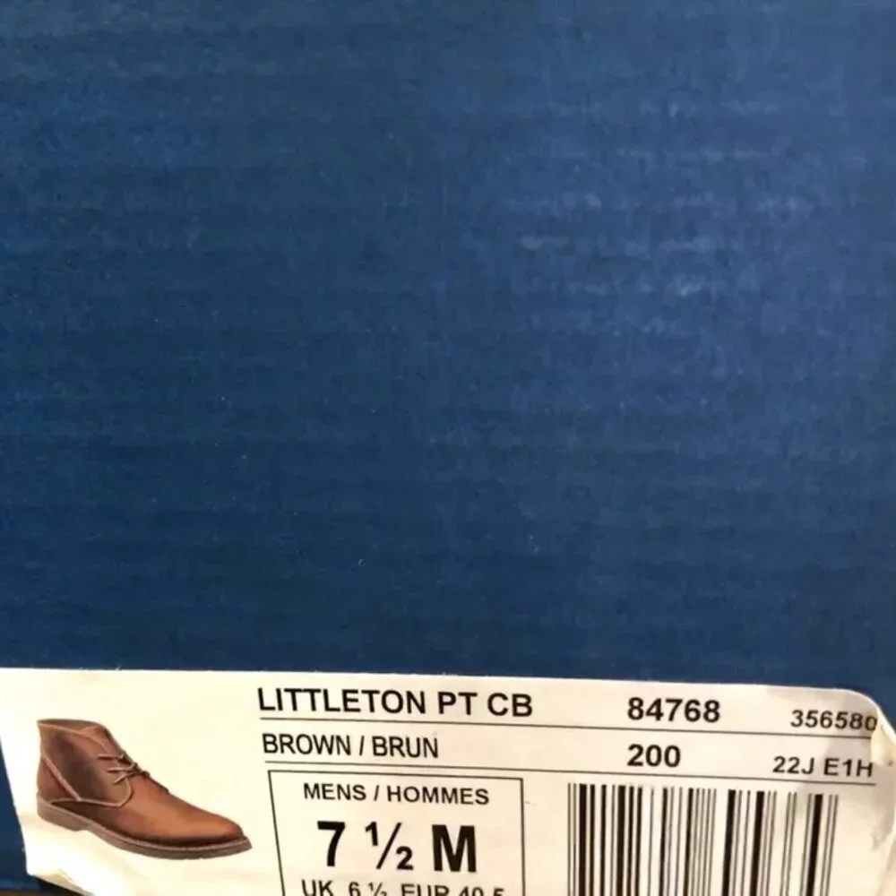 Nunn Bush Men's Littleton Plain Toe Chukka Boots Brown, Size 7.5 M